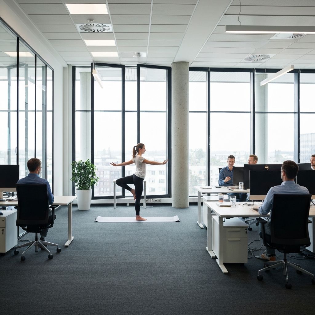 Aktivität am Arbeitsplatz